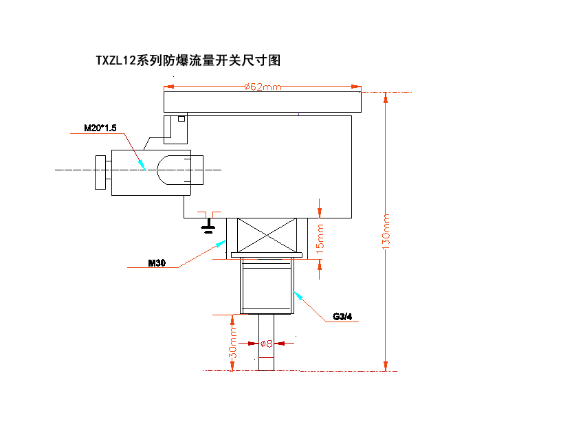 TXZL12電子式防爆流量開關(guān) 流量開關(guān)